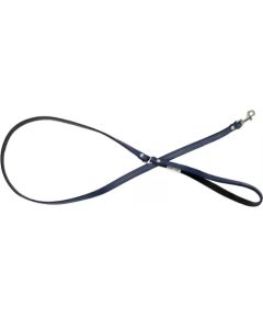 Trixie Smycz sk�rzana dla psa, granatowy/czarny, M-L, 20mm/120cm Citas preces