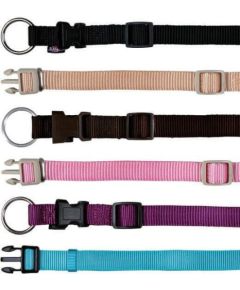 Trixie OBROŻA NYLON 30-45cm/15mm CZARNA Citas preces