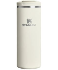 Stanley Termokrūze The Transit Fliptop Mug 0,35L glancētā krēmkrāsā Termosi un Termokrūzes