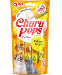INABA Churu Pops Chicken - cat treats - 4x15 g Kaķu sausā barība