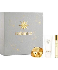 Paco Rabanne Lady Million Dárková sada EDP 50 ml, tělové mléko 100 ml a miniaturka EDP 10 ml 50ml Dāvanu komplekti