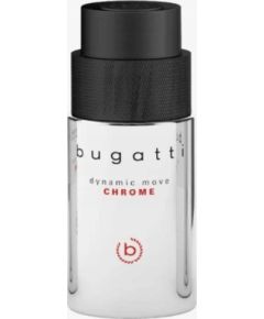 BUGATTI  Dynamic Move Chrome Woda toaletowa dla mężczyzn 100 ml Мужская парфюмерия