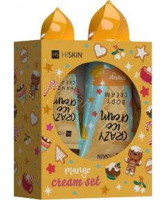 Alkotest HISKIN_SET Crazy Ice Cream krem do rąk Mango 60ml + krem do ciała Mango 200ml Smaržas - NESAKĀRTOTS