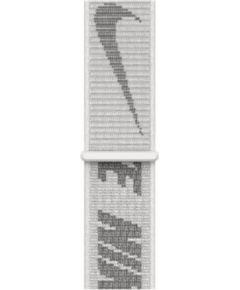 Apple   Watch 41mm Summit White Nike Sport Loop - Regular Silver Smart pūlksteņu aksesuāri