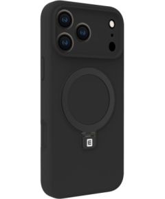 Evelatus Apple  iPhone 17 Pro Premium MagSafe with Stand Soft Touch Silicone Case Black Чехлы - альтернативные