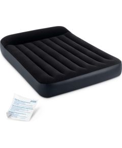 Double inflatable mattress 191x137x25 cm bed with headboard INTEX 64142 Надувные кровати и матрасы, Подушки