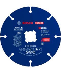 Griešanas disks Bosch 2608902377; 125x22,23 mm; 10 gab. Zāģripas