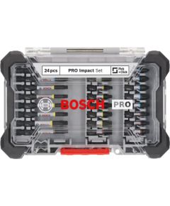 Triecienuzgaļu komplekts  Bosch 2608521U75; 1/4''; 24 gab. Аксессуары для дрелей