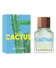 Benetton United Dreams Green Cactus EDT 100ml Vīriešu Smaržas