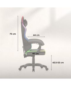 Krzesło biurowe Huzaro Huzaro Force 2.7 RGB Black Новости, мебель, дом