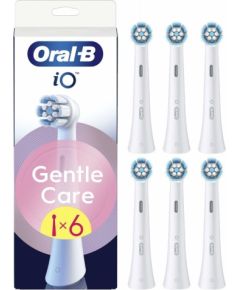 Oral-B iO Gentle Care brush head, 6 pcs Насадки для электрических зубных щеток
