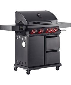 Landmann Cool Black 4.1 maxX Grill ogrodowy gazowy 18.6 kW 76 cm x 41 cm Новинки Для дома и сада 