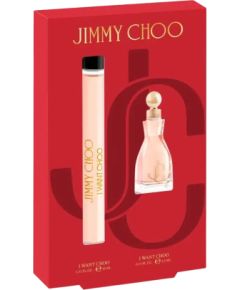 Set Jimmy Choo: I Want Choo, Eau De Parfum, For Women, 10 ml + I Want Choo, Eau De Parfum, For Women, 4.5 ml *Miniature Парфюмерные наборы