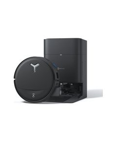 Ecovacs Robotic Vacuum Cleaner  DEEBOT T80S OMNI BLACK  Wet&Dry  6400 mAh  24800 Pa  Black Putekļu sūcēji - Roboti