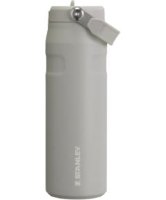 Stanley Termopudele ar salmiņu The IceFlow Bottle Flip Straw 2.0 0,71L gaiši pelēka Pudeles