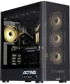 Actina 5901443440246 PC AMD Ryzen™ 9 9900X3D 32 GB DDR5-SDRAM 1 TB SSD NVIDIA GeForce RTX 5070 Ti Windows 11 Home Midi Tower Black Personālie datori