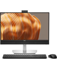 DELL Pro QB24250 Intel Core Ultra 7 265 61 cm (24") 1920 x 1080 pixels All-in-One PC 16 GB DDR5-SDRAM 512 GB SSD Windows 11 Pro Wi-Fi 6E (802.11ax) Black, Silver All In One Datori (AIO)