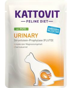KATTOVIT Feline Diet Urinary Turkey - wet cat food - 85g Kaķu konservi