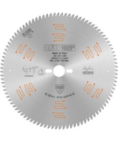 Griešanas disks laminātam CMT 281.810.60M; 210x30 mm; Z60; -3° Zāģripas