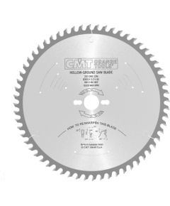 Griešanas disks kokam CMT 287.060.10M; 250x30 mm; Z60; 5° Zāģripas