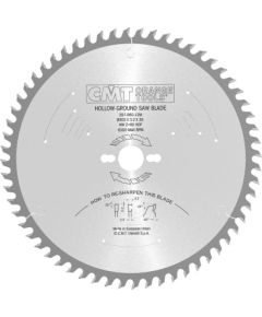 Griešanas disks kokam CMT 287.072.12M; 300x30 mm; Z72; 5° Zāģripas