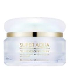 Missha Super Aqua Cell Renew Snail Cream - Pleťový krém 52ml Smaržas - NESAKĀRTOTS