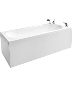 Balteco vanna Modul, 1490x700 mm, ar paneļiem un rāmi, ar sifonu, balta akrila Akrila vannas