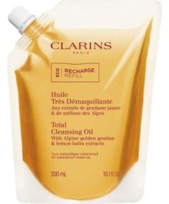 Clarins Total Cleansing Oil Eco Refill 300 ml Ķermeņa kosmētika