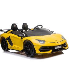 Lean Cars Auto na akumulator Lamborghini Aventador  SX2028 Żółty Jaunumi, Bērnu preces