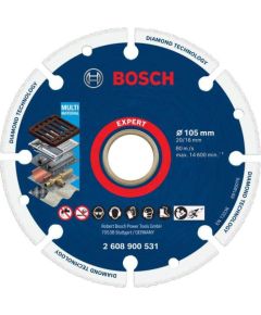 Dimanta griešanas disks Bosch 2608900531; 105x20/16 mm Dažādi diski