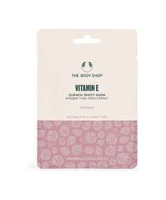 The Body Shop Vitamin E Quench Sheet Mask - Hydratační slupovací pleťová maska pro všechny typy pleti 18ml Духи и косметика