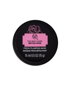 The Body Shop British Rose Fresh Plumping Mask - Osvěžující pleťová maska 15ml Ķermeņa kosmētika