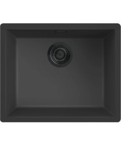 Reginox virtuves izlietne Messina 50, viena bļoda, 548x448 mm, nero black Кухонные раковины