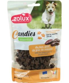 ZOLUX Miękkie przysmaki treningowe dla psa CANDIES gwiazdki z wątróbką 150g Suņu barība