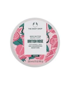 The Body Shop British Rose Body Butter 200ml Ķermeņa kosmētika