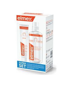 Elmex Caries Protection Set Zobu pastas un mutes dobuma skalojamie līdzekļi