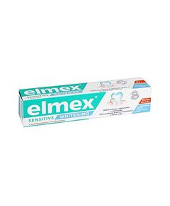 Elmex Sensitiv e Whitening 75 ml Whitening teeth 150ml Zobu pastas un mutes dobuma skalojamie līdzekļi