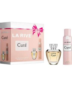 La Rive Cuté Dárková sada EDP 100 ml a deospray 150 ml 100ml Dāvanu komplekti