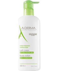 A-derma Les Indispensables Body Lotion 24H Hydration - Body Lotion 400ml Ķermeņa kosmētika