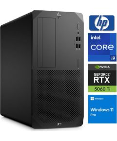 HP Z2 G8 Tower i9-11900 16GB 512SSD M.2 NVME+2TB RTX5060Ti 16GB WIN11Pro Atjaunoti personālie datori