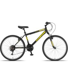 Kalnu velosipēds Champions 26 Tempo (TMP2604) melns/dzeltens (16) Горные велосипеды (MTB)