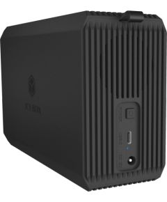Raidsonic RAID-System Dual bay, HDD/SSD USB 3.2 (Gen 2) with fan IB-RD3720-CU3 Komponenšu aksesuāri