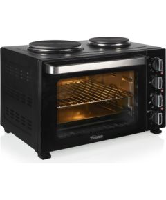 Tristar Convection Oven with 2 Hot Plates OV-3670 35 L 3200 W Black Mini cepeškrāsnis un virsmas