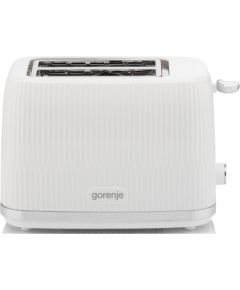 Gorenje T850DPW Toaster, Power 850 W, 2 slots, White Gorenje Тостеры