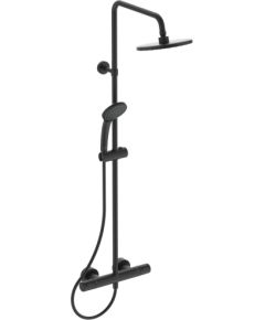 Ideal Standard Termostāts ar augšējo un rokas dušu Ceratherm IdealStandard melns Jaunumi Sadz. tehnika