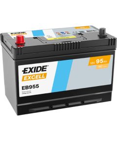 95Ah 760A akumulators EXIDE EB955 306x173x222+- Аккумуляторы
