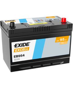 95Ah 760A akumulators EXIDE EB954 306x173x222-+ Аккумуляторы