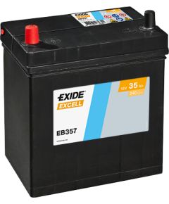 35Ah 240A akumulators EXIDE EB357 187x127x220+- Akumulatori