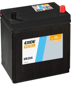 35Ah 240A akumulators EXIDE EB356 187x127x220-+ Akumulatori