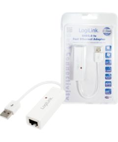 Logilink Fast Ethernet USB 2.0 to RJ45 Adapter: RJ-45, USB